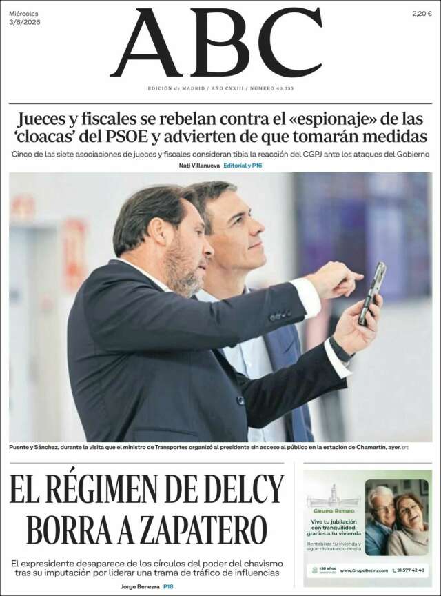 Portada de ABC