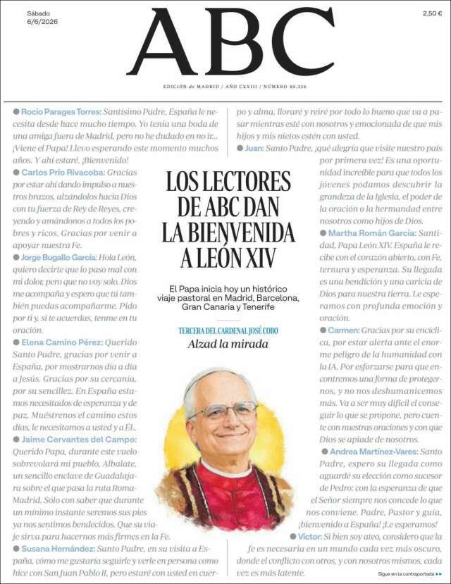 Portada de ABC