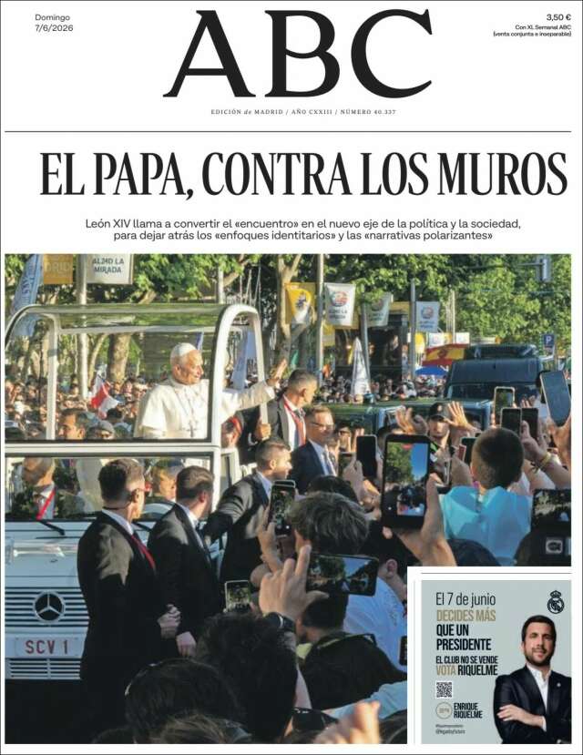 Portada de ABC