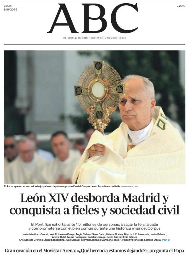 Portada de ABC