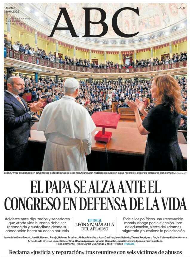 Portada de ABC