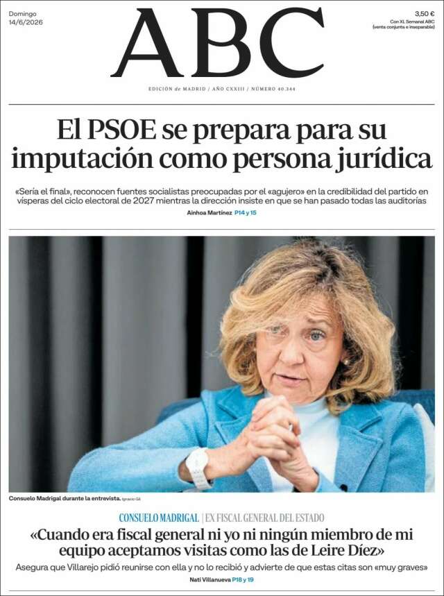 Portada de ABC