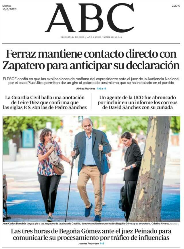 Portada de ABC