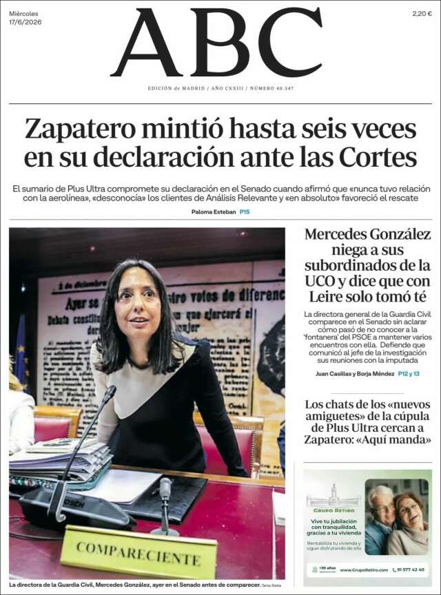 Portada de ABC