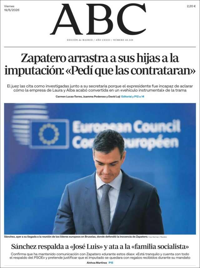 Portada de ABC