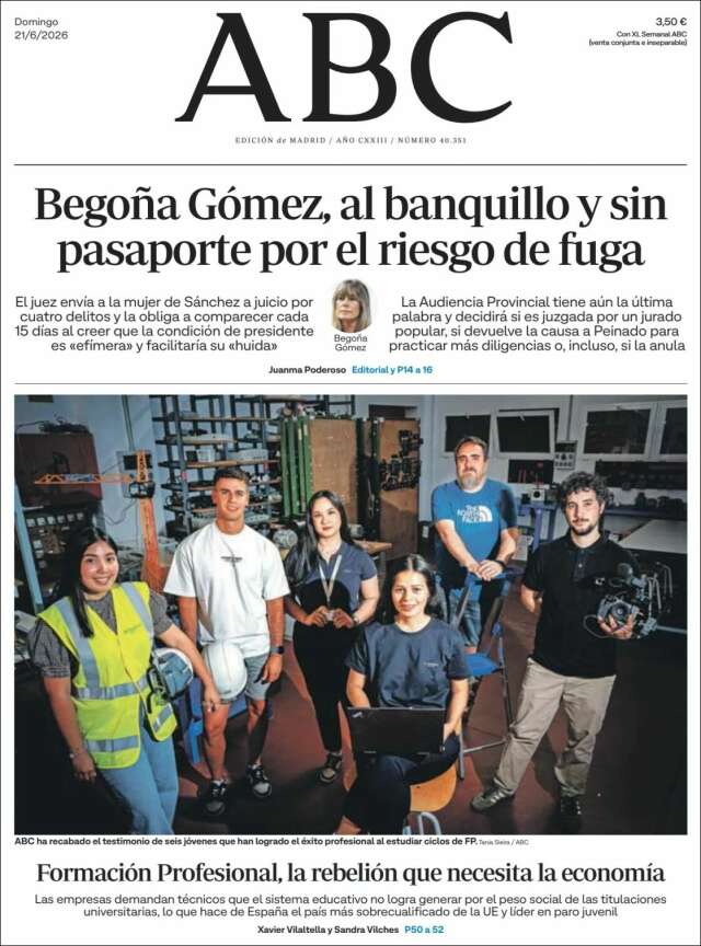 Portada de ABC