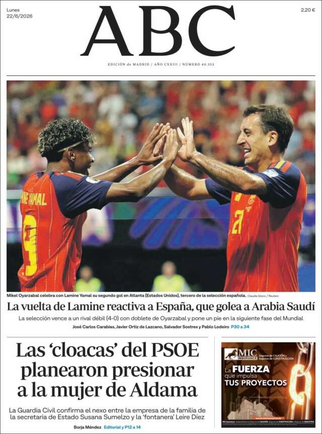 Portada de ABC