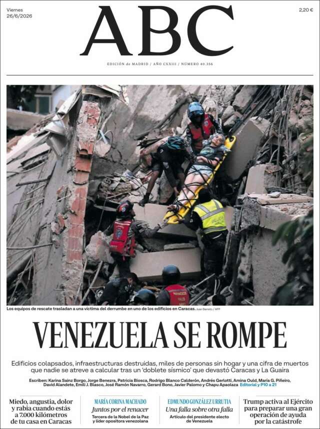 Portada de ABC