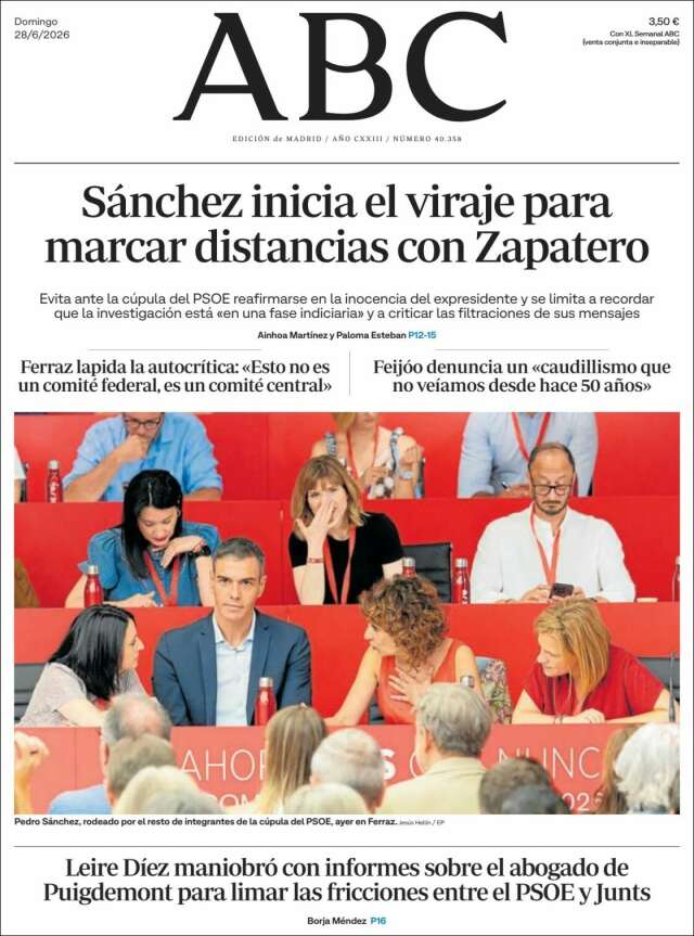 Portada de ABC