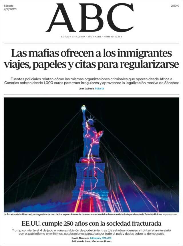 Portada de ABC