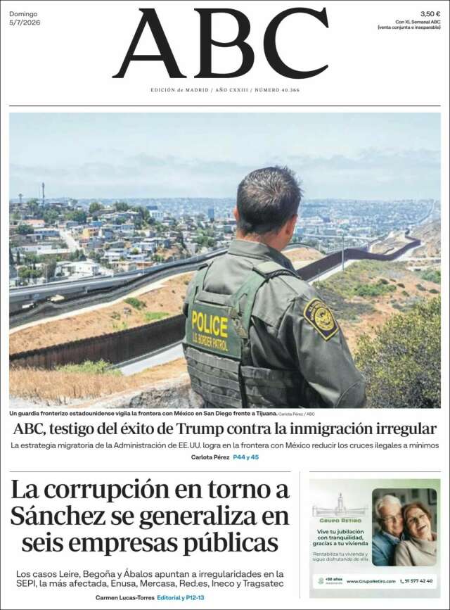 Portada de ABC