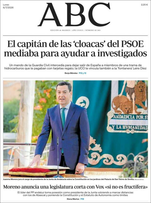 Portada de ABC