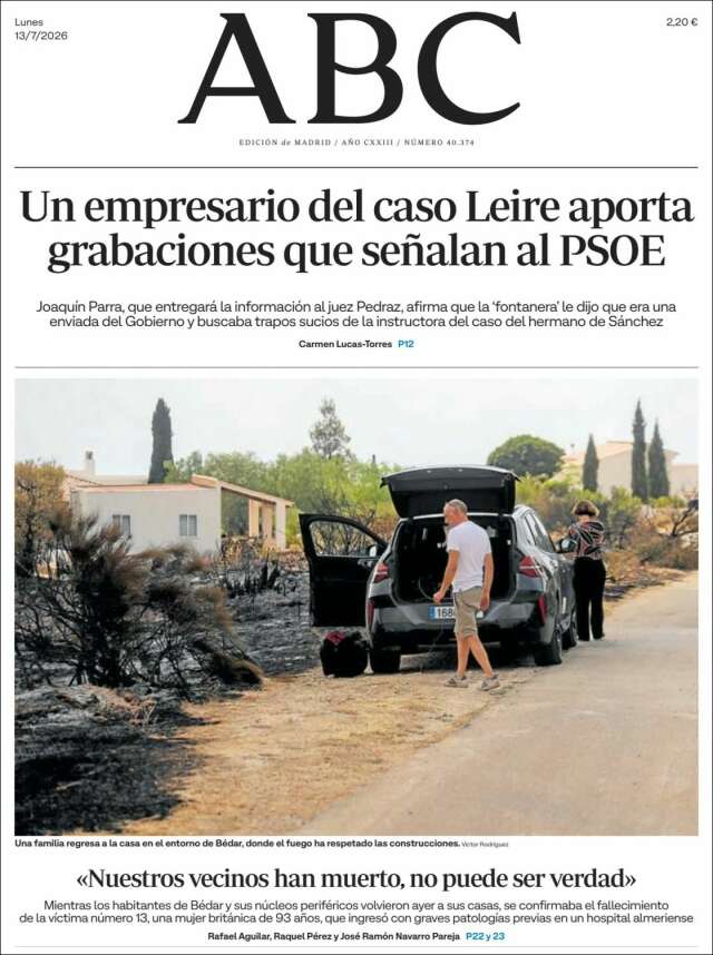 Portada de ABC
