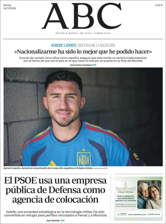 Portada de ABC