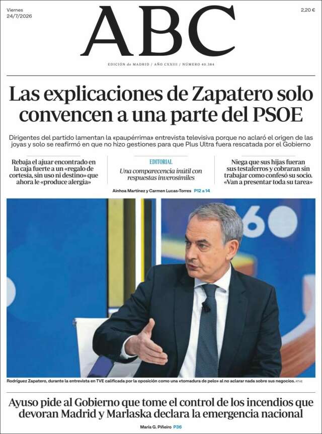 Portada de ABC