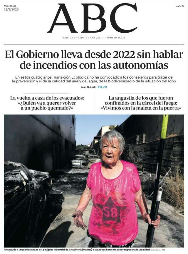 Portada de ABC