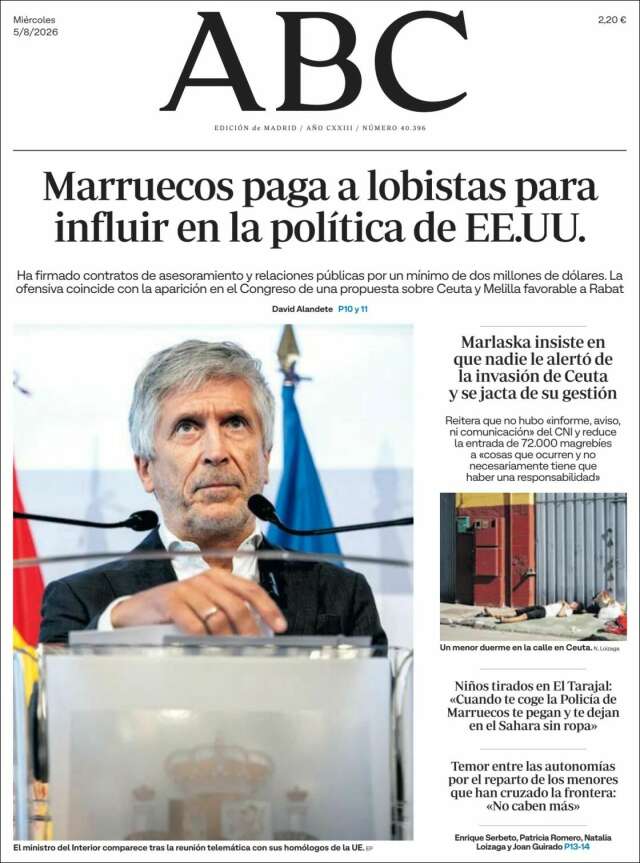 Portada de ABC