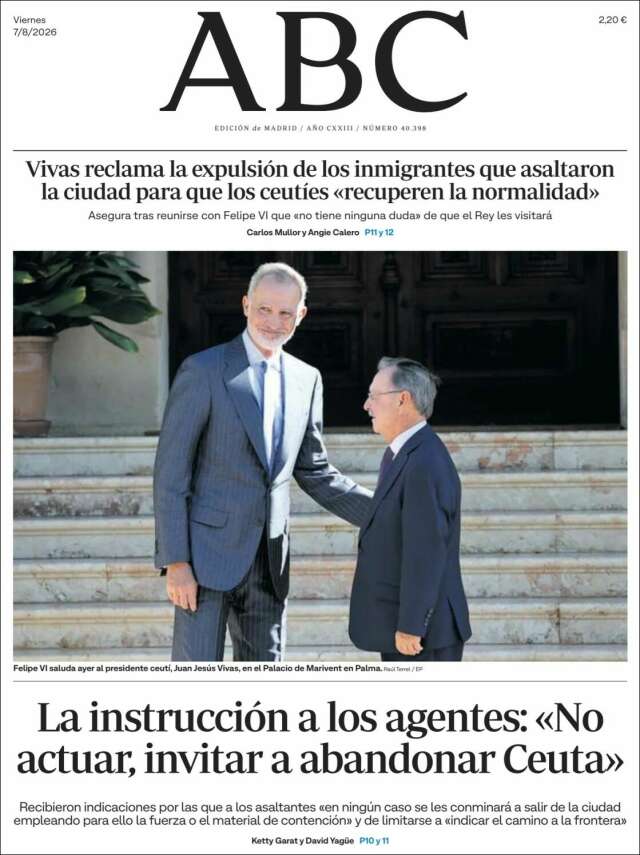 Portada de ABC