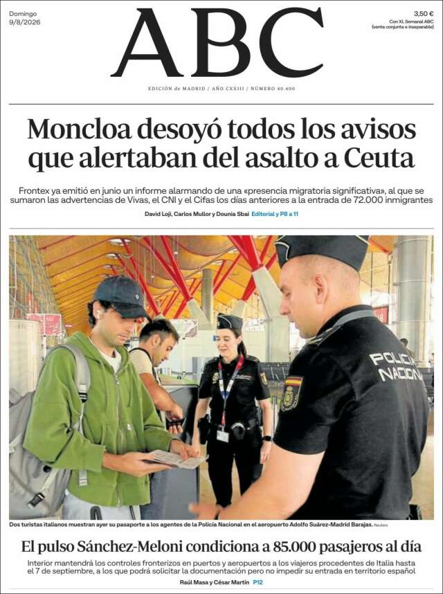 Portada de ABC