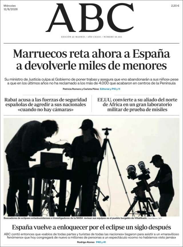 Portada de ABC