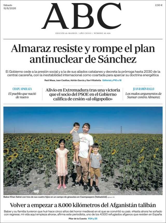 Portada de ABC