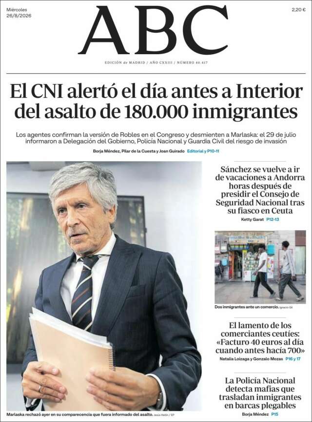 Portada de ABC