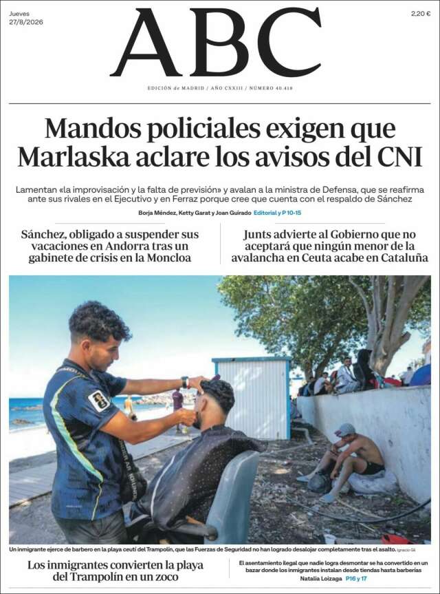 Portada de ABC