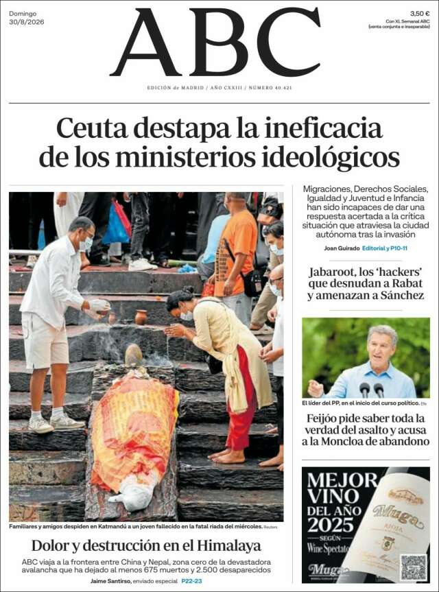 Portada de ABC