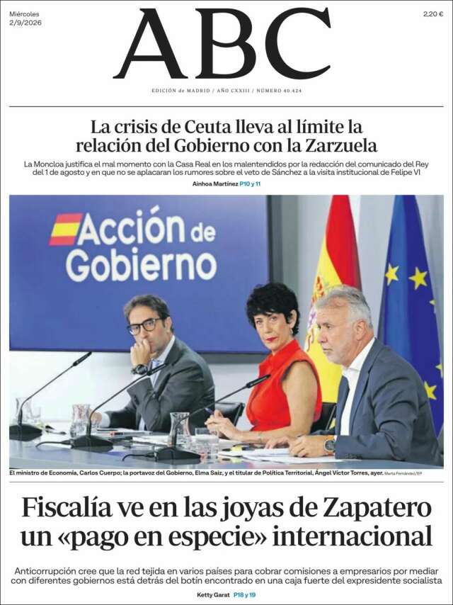 Portada de ABC