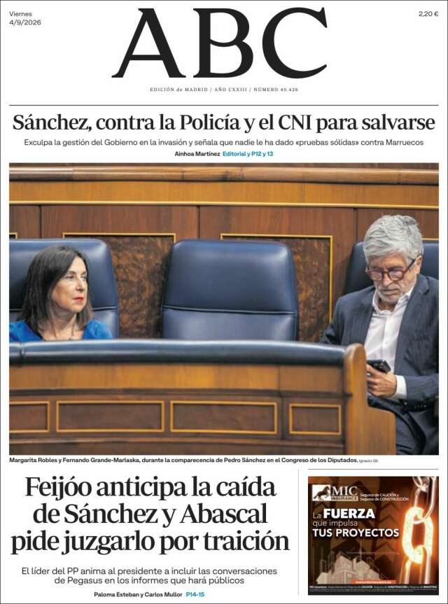Portada de ABC