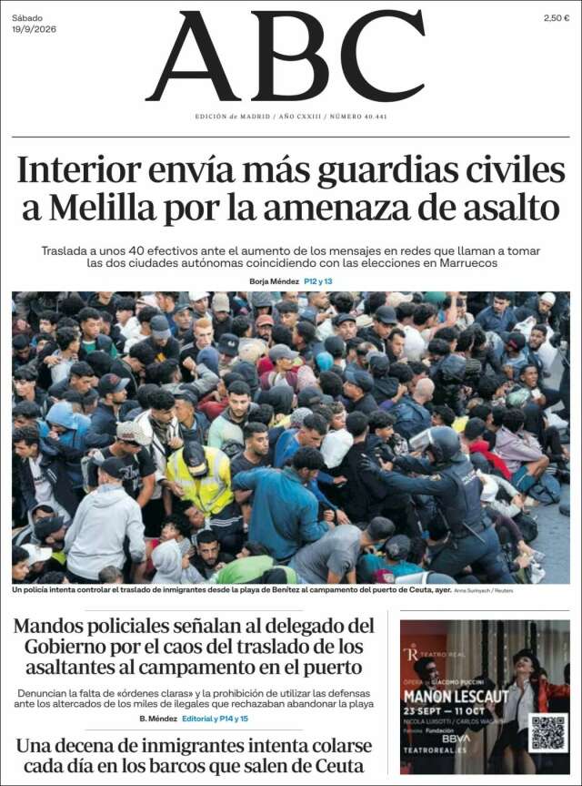 Portada de ABC