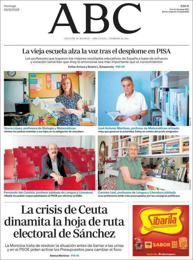 Portada de ABC