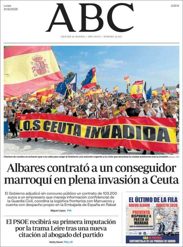 Portada de ABC