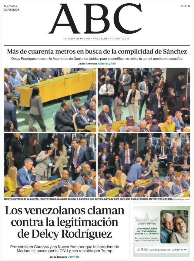 Portada de ABC
