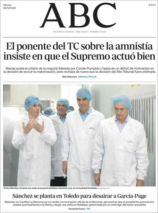 Portada de ABC