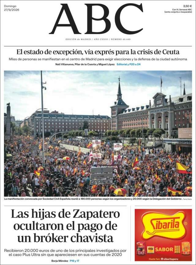 Portada de ABC