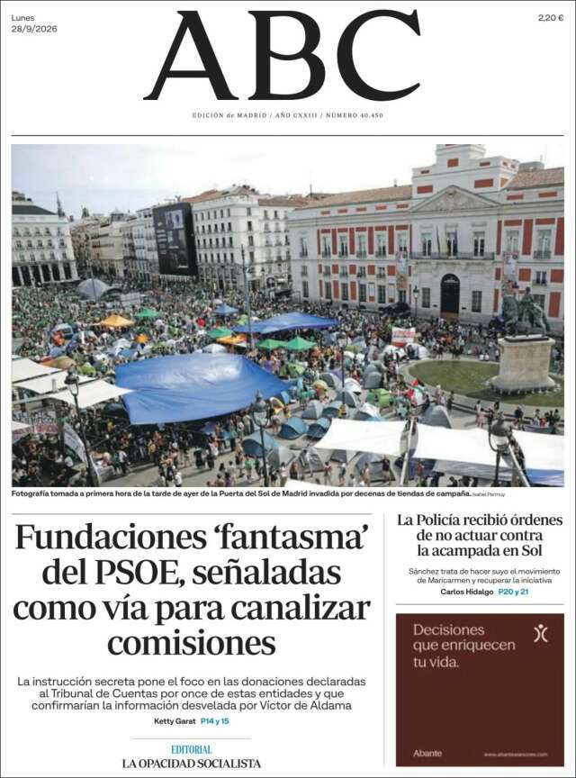 Portada de ABC