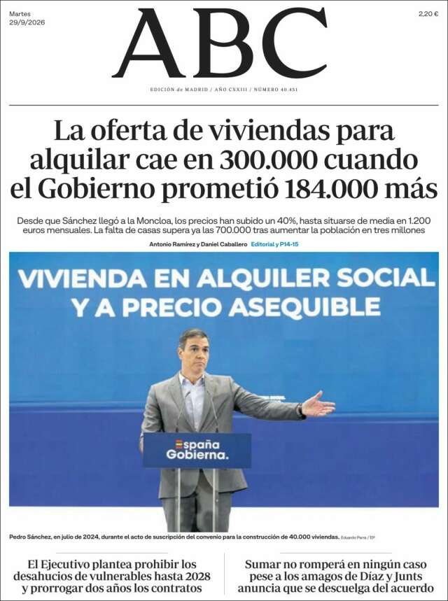 Portada de ABC