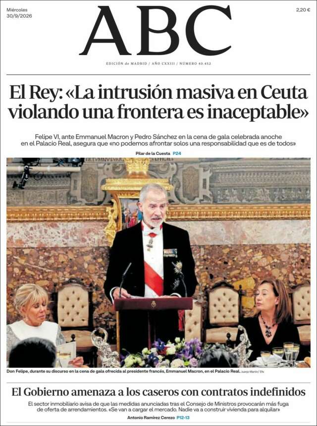 Portada de ABC