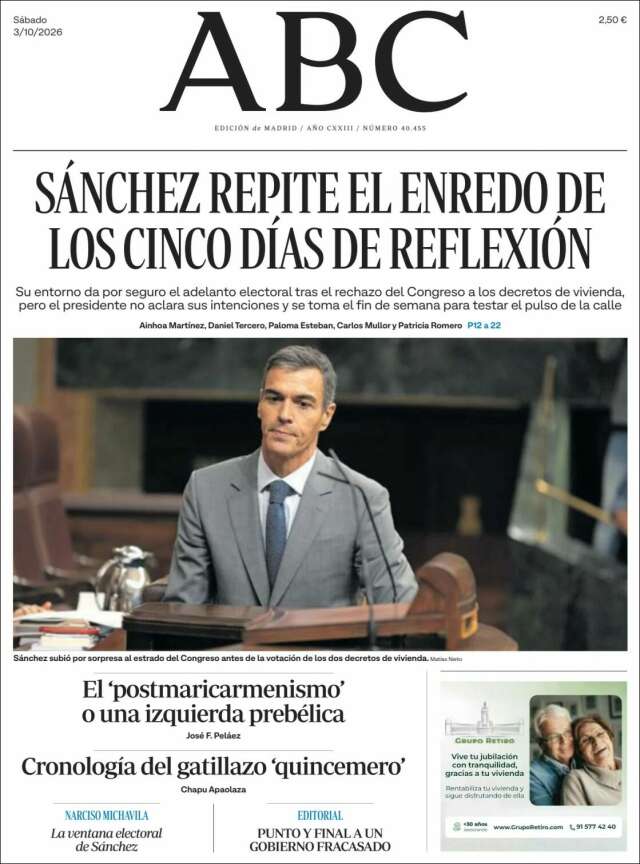Portada de ABC