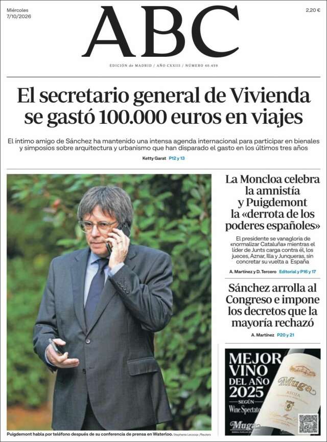 Portada de ABC