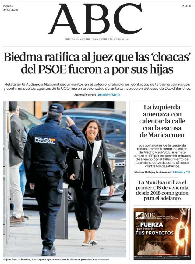 Portada de ABC