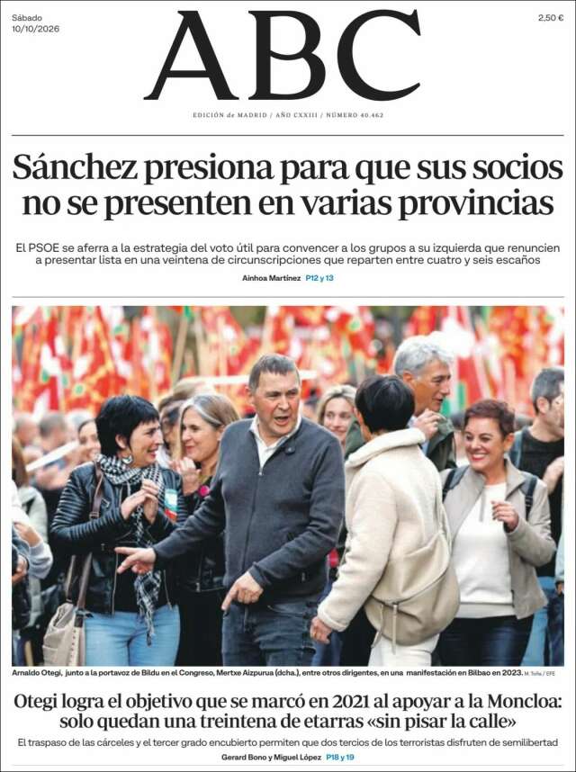 Portada de ABC