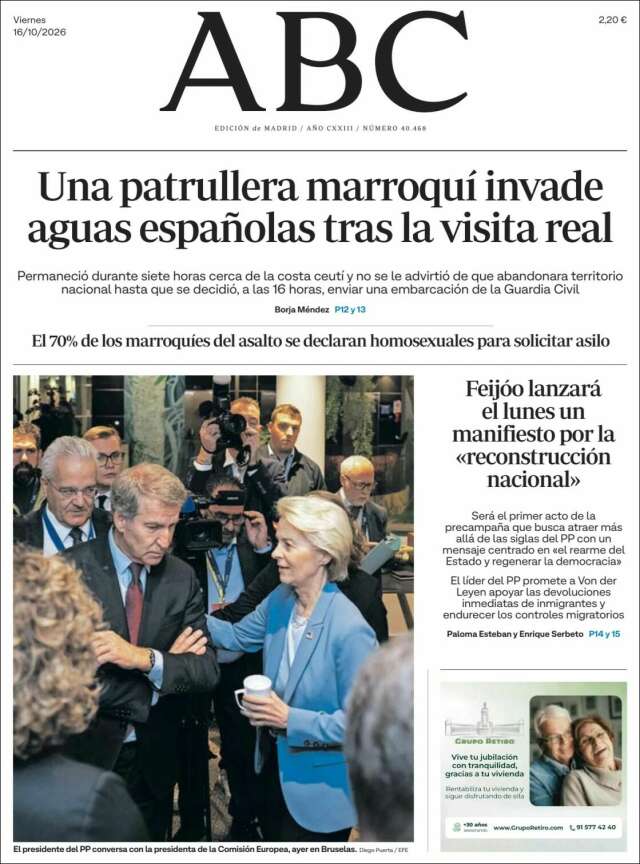Portada de ABC