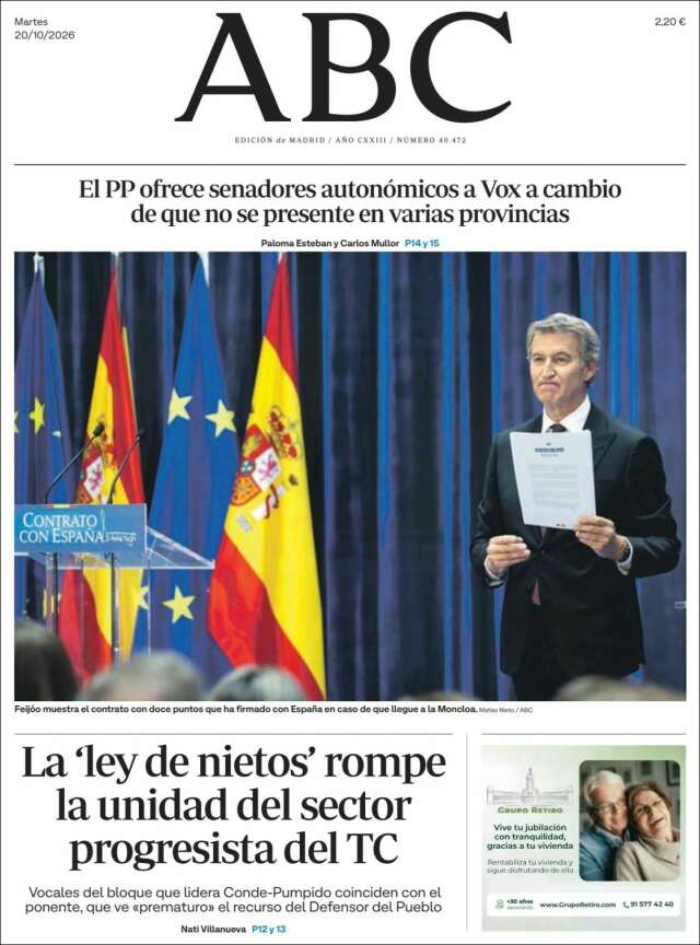 Portada de ABC