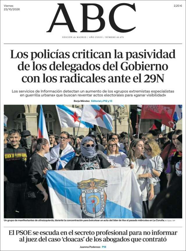 Portada de ABC