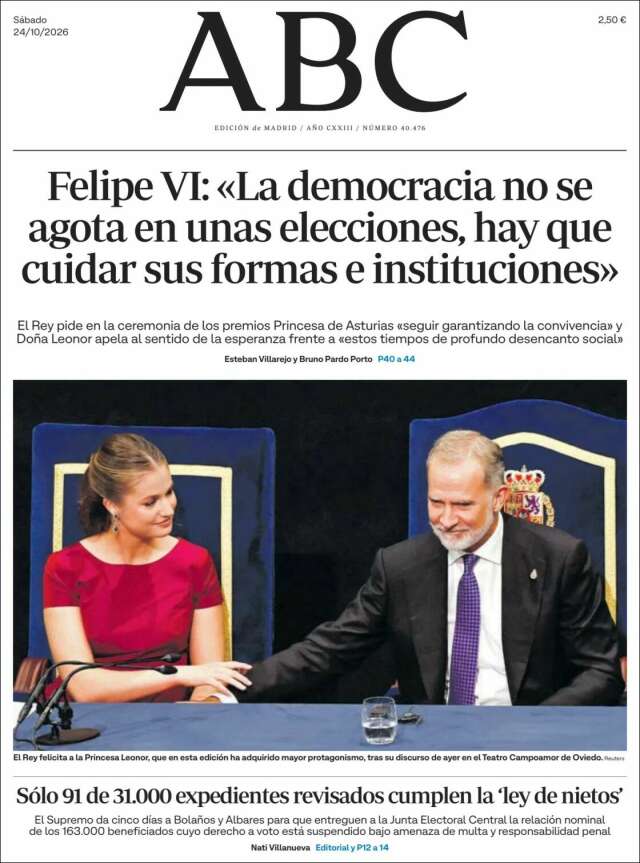 Portada de ABC