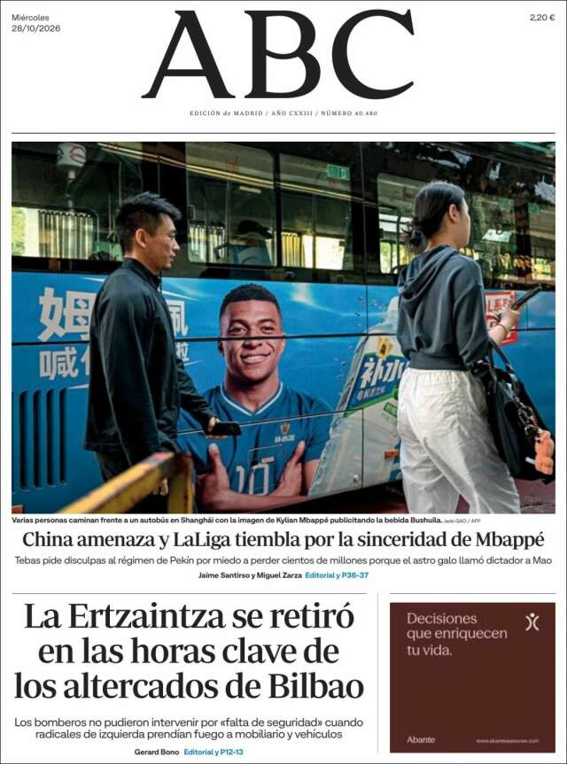 Portada de ABC
