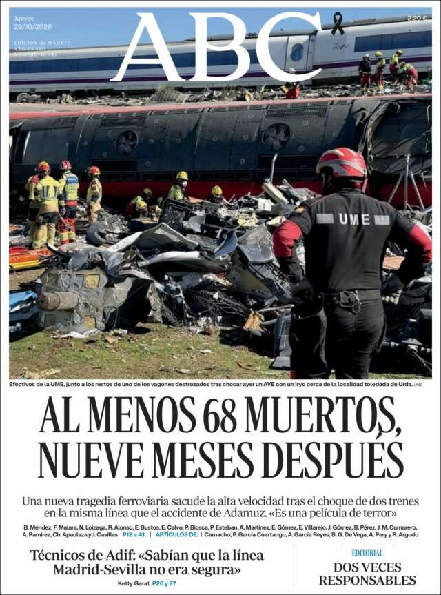 Portada de ABC