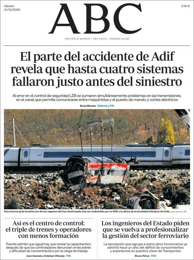 Portada de ABC